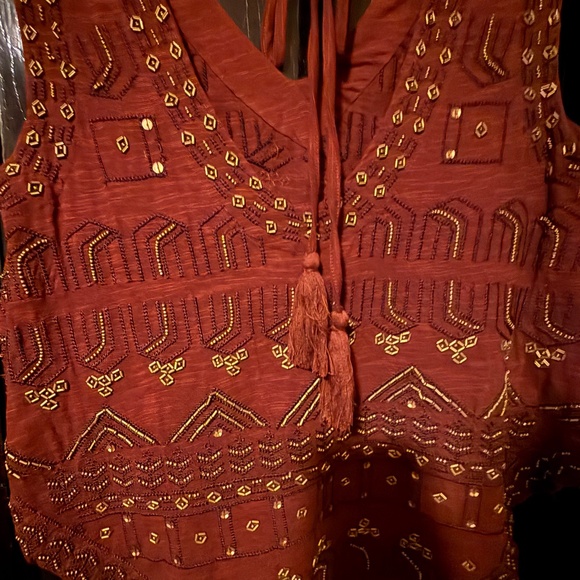 Free People Diamond in the Rough Embellished Tank - Picture 4 of 5